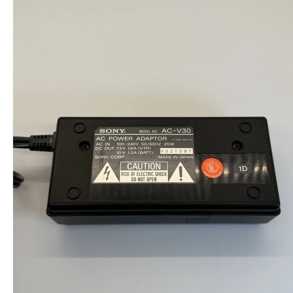 VTG Sony AC-V30 AC Power Adaptor & Battery Charger Camcorder Camera OEM AC-VQ800